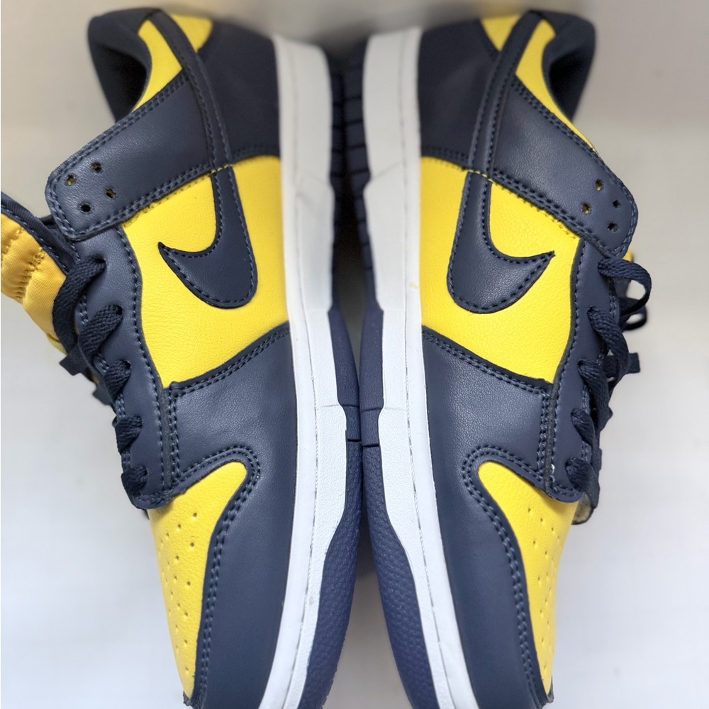Nike Dunk Low - Navy and Yellow Two-Tone - Picture 4 of 5